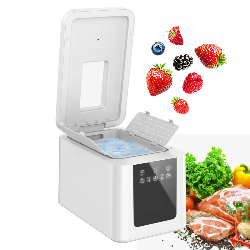Otte bedste top husstand mini ultralyd ozon frugt og grøntsager sterilisator desinfektion renere maskiner, der er miljøvenlige