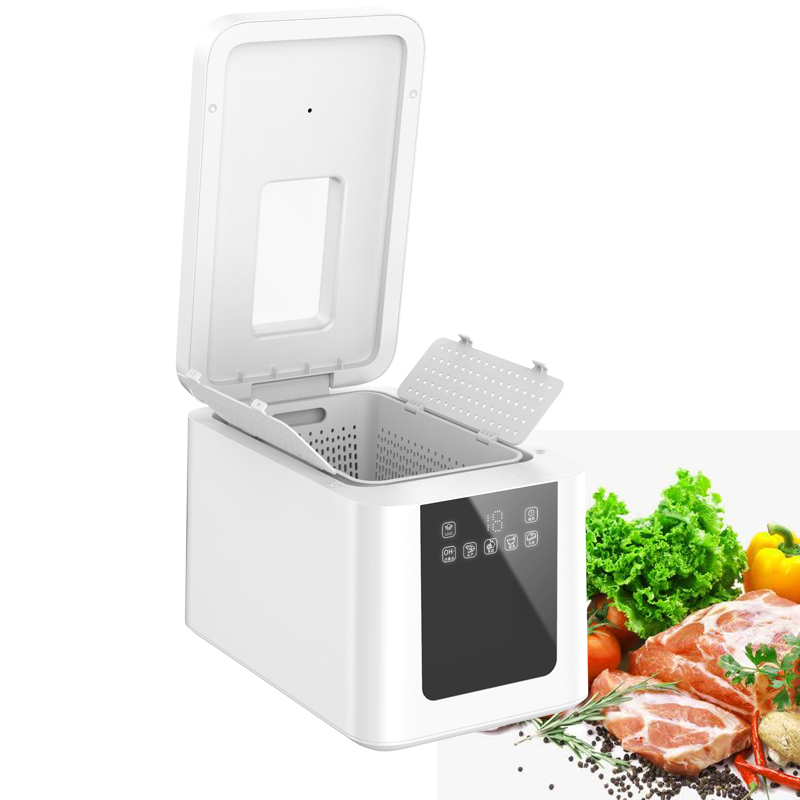 Olansi Home Smart Fruits Vaskemaskine Kødsterilisator Mad Rengøringsmaskine Bærbar Husholdningsfrugt og Vegetabilsk Rengøring