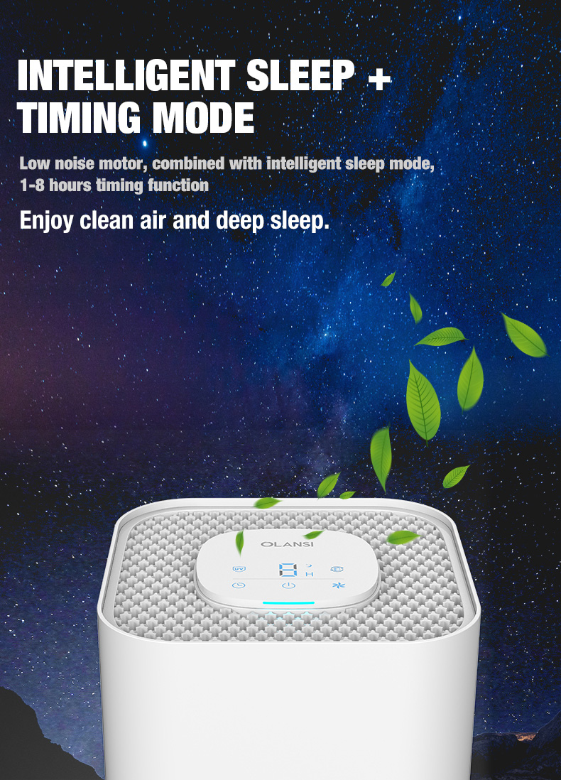 Olansi A4 Pro Desktop luftrenser (6)