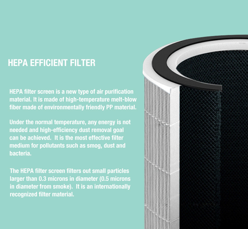 Olansi A4 Pro Desktop luftrenser (11)