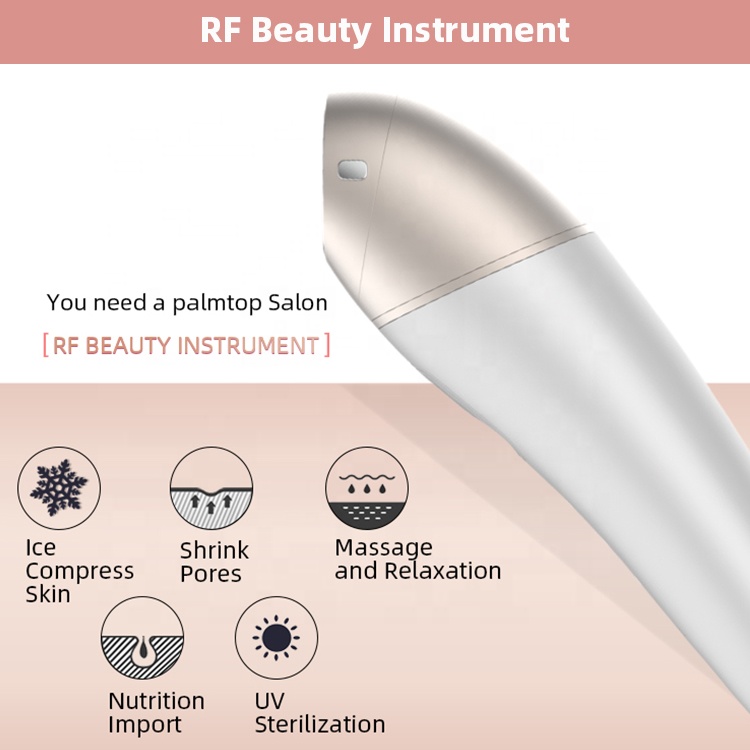 RF radiofrekvens EMS LED rynke remover Micronedling Machine Beauty Device