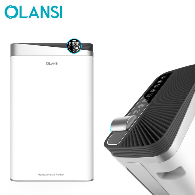 Olansi K08E 220V HEPA App Control Air Purifier med befugter