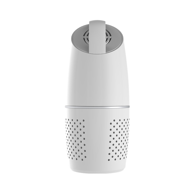 Olansi K05A 360 graders indløbsbil luftrenser med HEPA Filter Mini Air Purifier Car Air Clearner og Air Ionizer