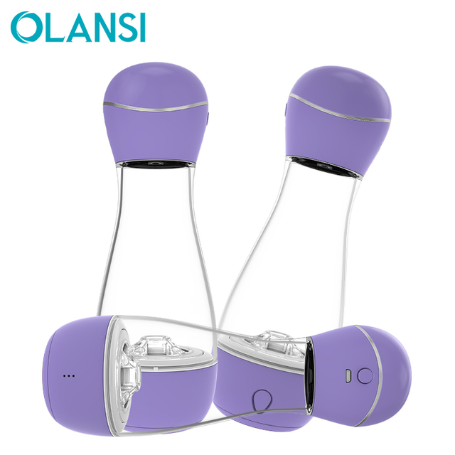 Bærbar 800 ppb anion Hydrogen vandflaske med befugtningsfunktion